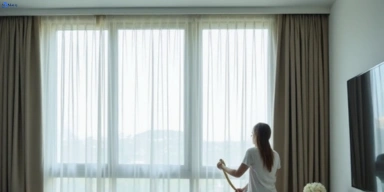 Delicate sheer drape cleaning warner Matty Curtain Cleaning